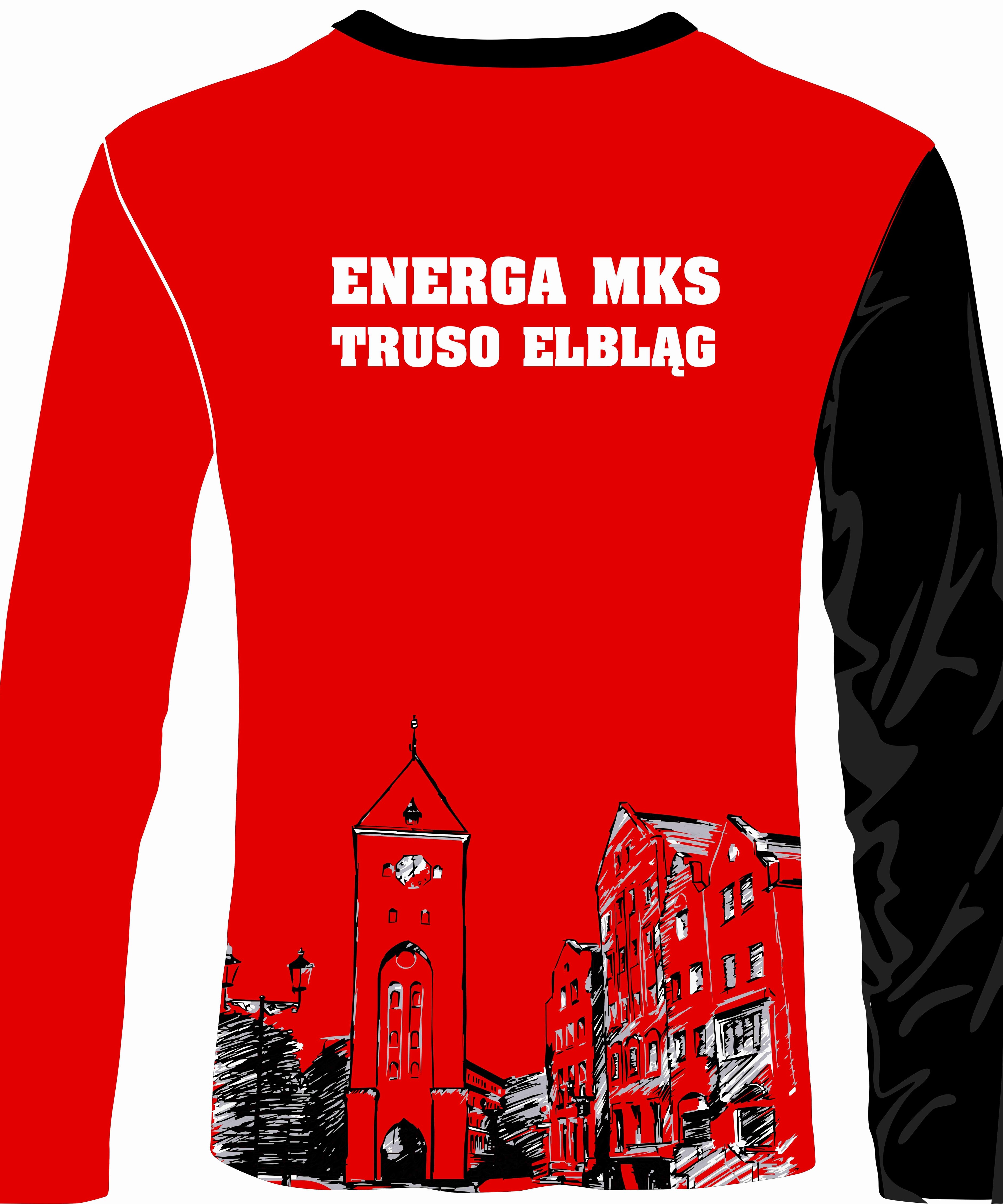 Bluza rozgrzewkowa czerwona - czerwona